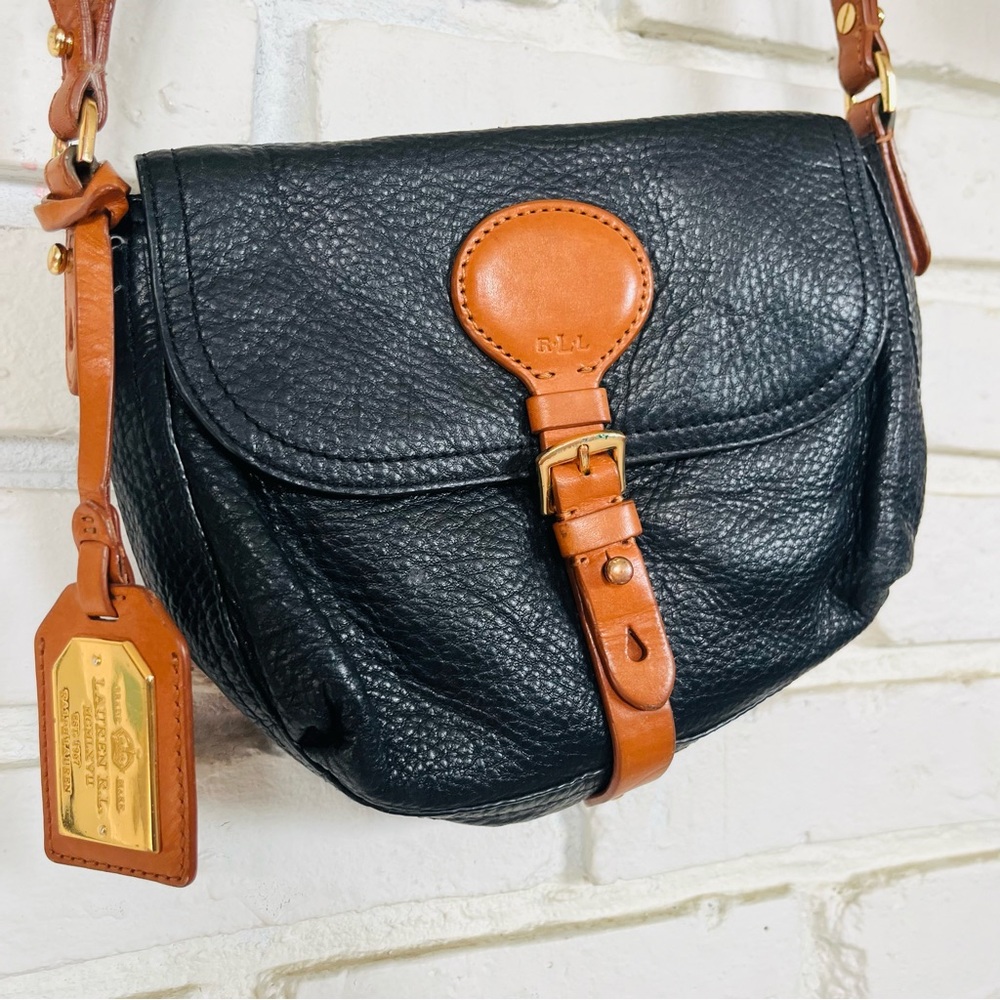 Ralph Lauren Maroon Branded Interior with Gold Zipper Detail